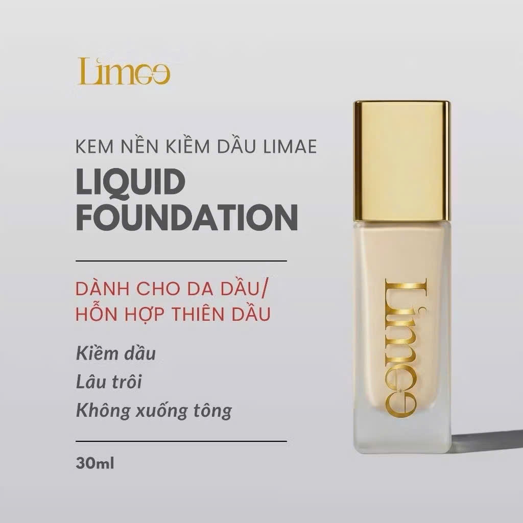 Kem nền LIMAE liquid - #màu sáng (LIGHT)