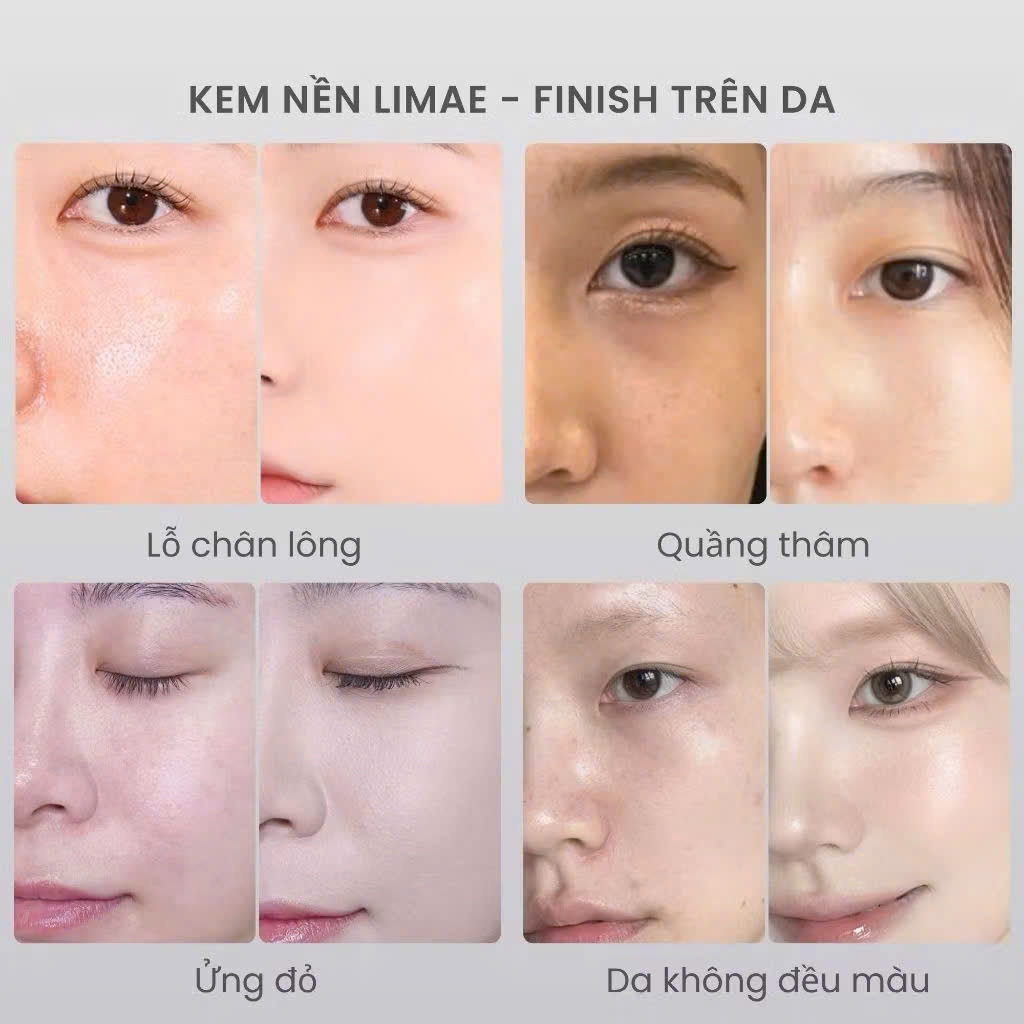 Kem nền LIMAE liquid - #màu tự nhiên (NATURAL)