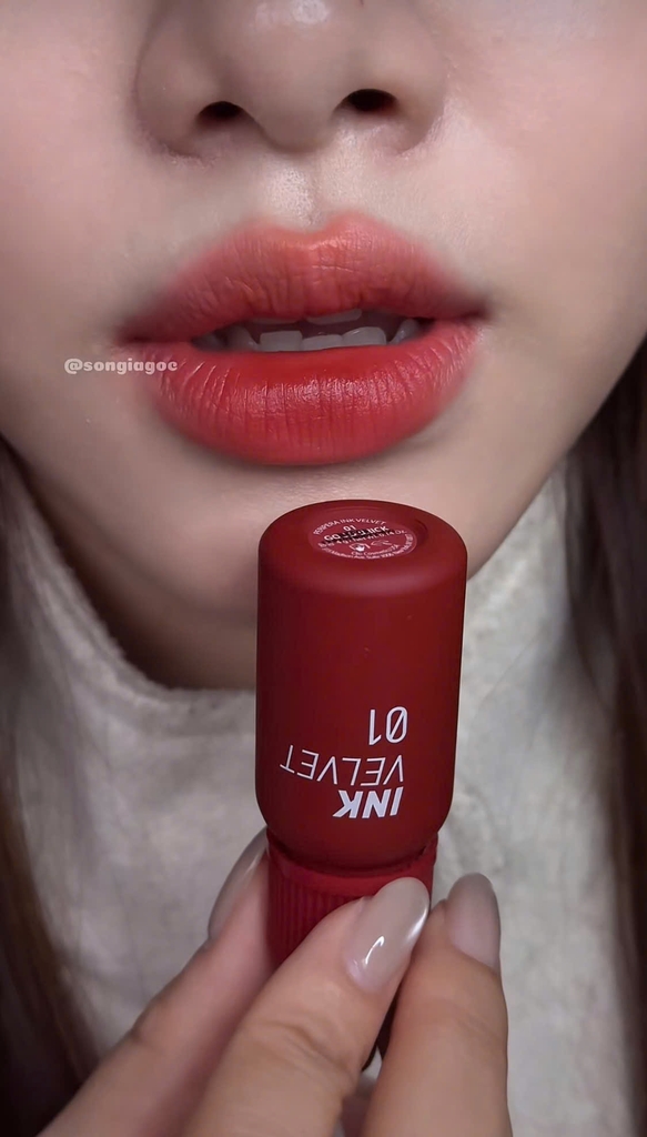 Son PERIPERA ink velvet tint - #01 good brick