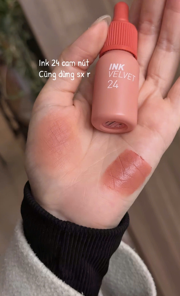 Son PERIPERA ink velvet tint - #24 milky nude