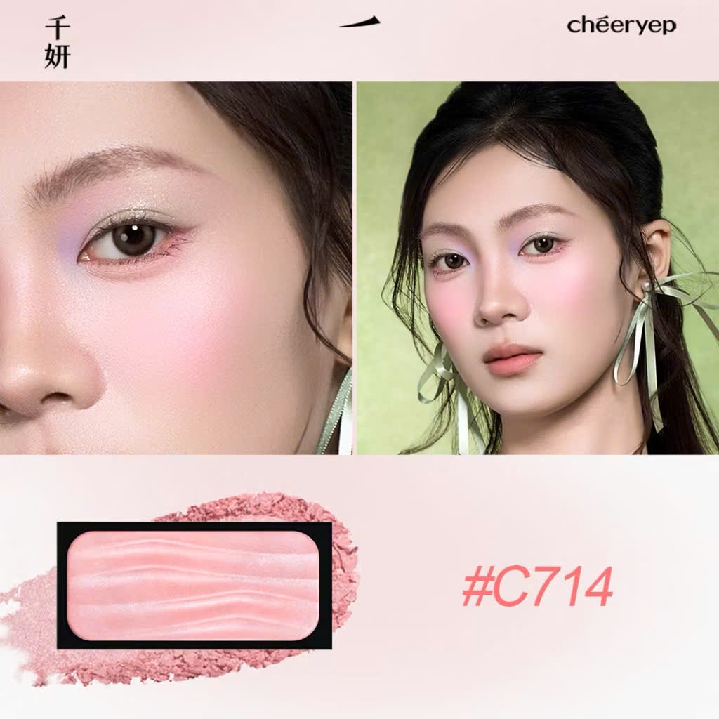 Má hồng CHEERYEP 2ô (có khay+cọ)