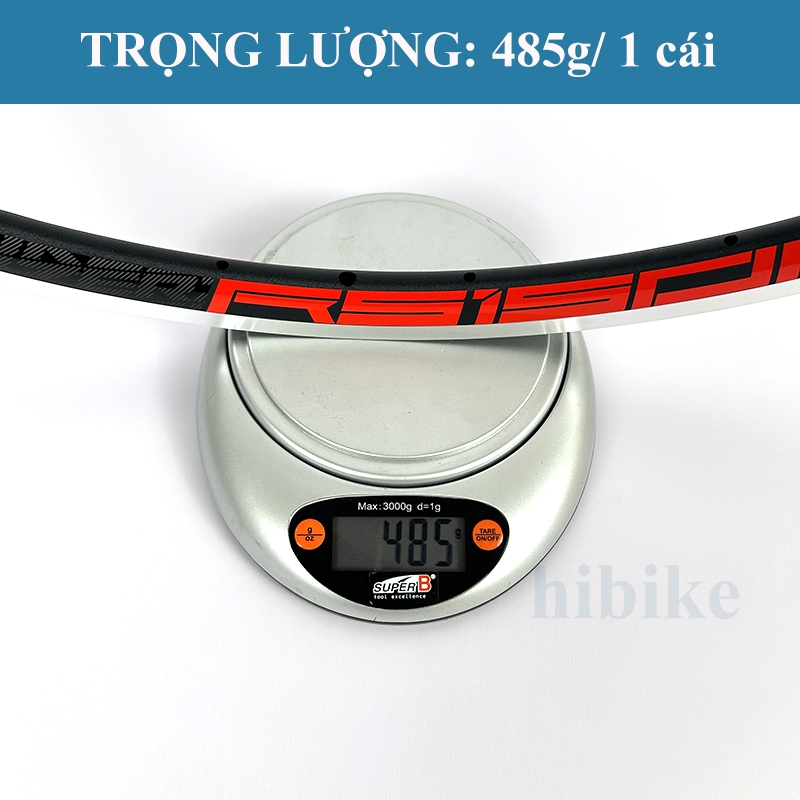 Niềng Nhôm 6069 Xe Đạp KOOZER RS1500 700C - Phanh V