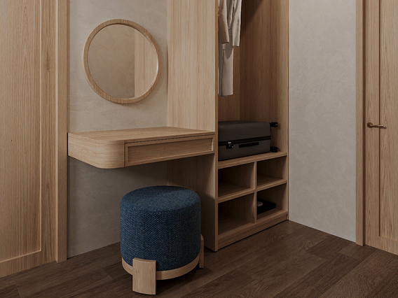 Không gian nghỉ ngơi – Riêng tư và thoải mái