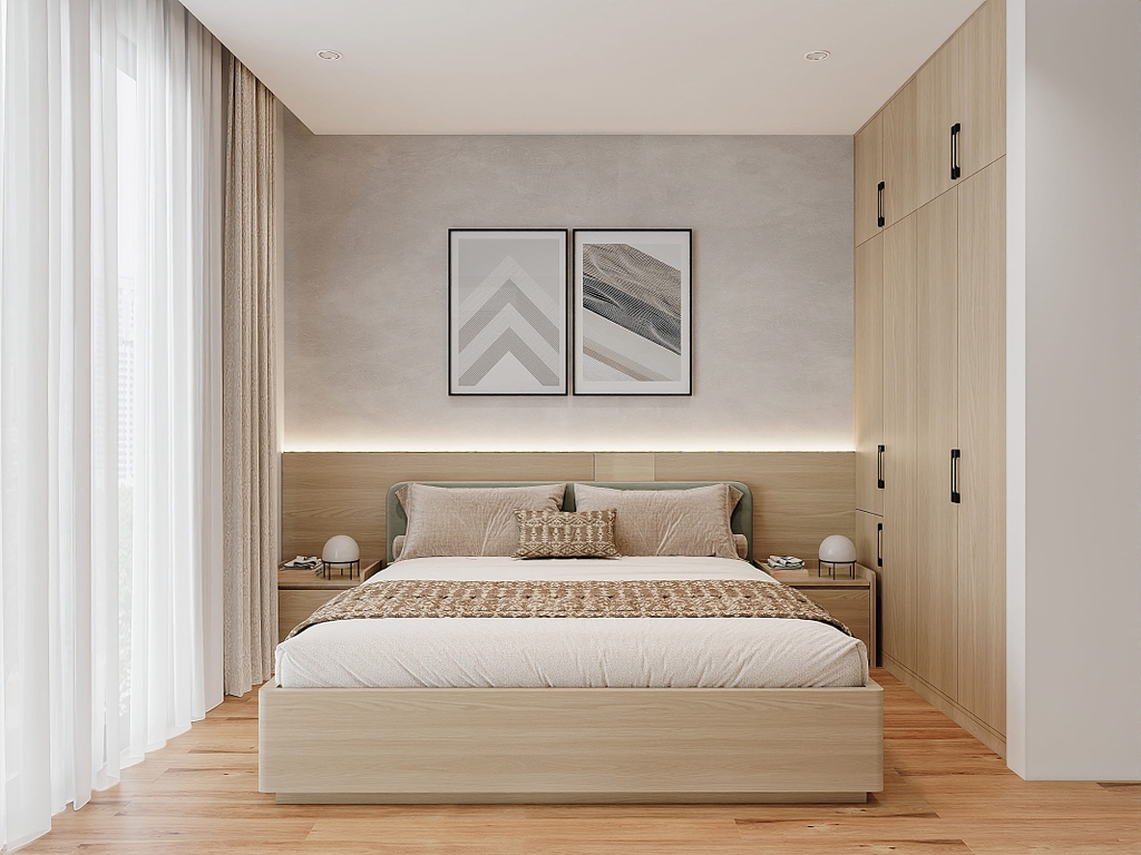 Căn hộ 1 phòng ngủ – Riêng tư, gọn gàng và ấm cúng