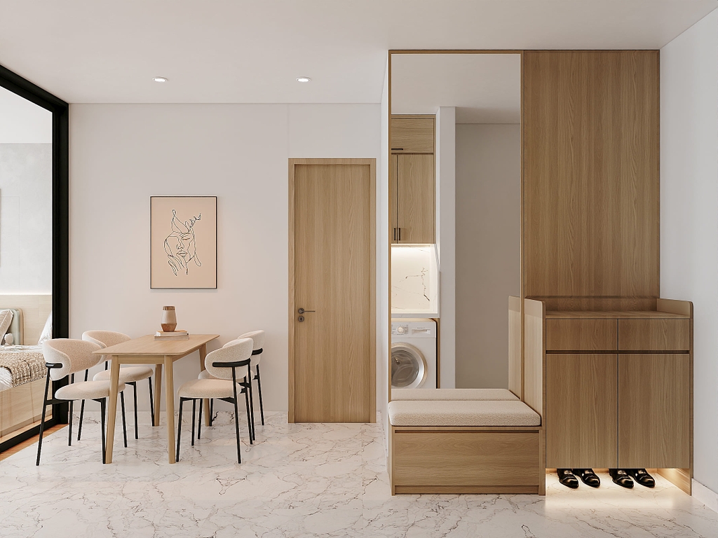 Căn hộ 2 phòng ngủ – Linh hoạt, rộng rãi, kết nối