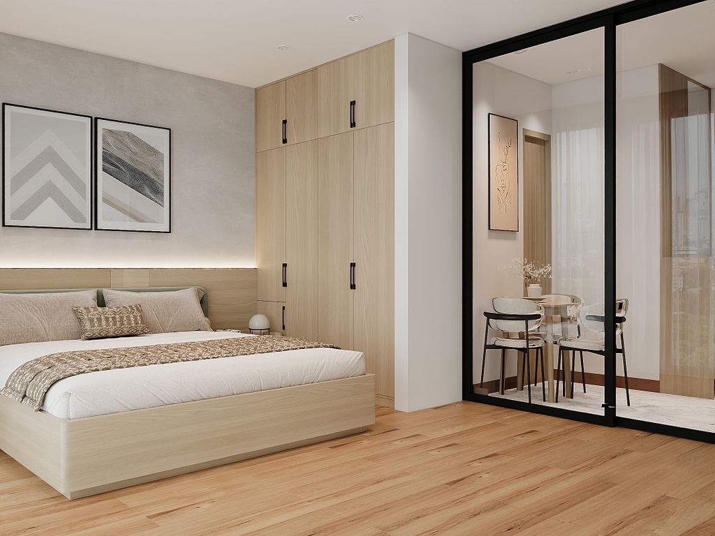 Căn hộ 1 phòng ngủ – Riêng tư, gọn gàng và ấm cúng