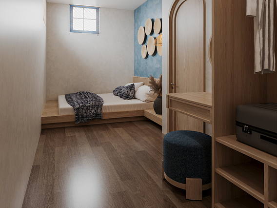 Không gian nghỉ ngơi – Riêng tư và thoải mái