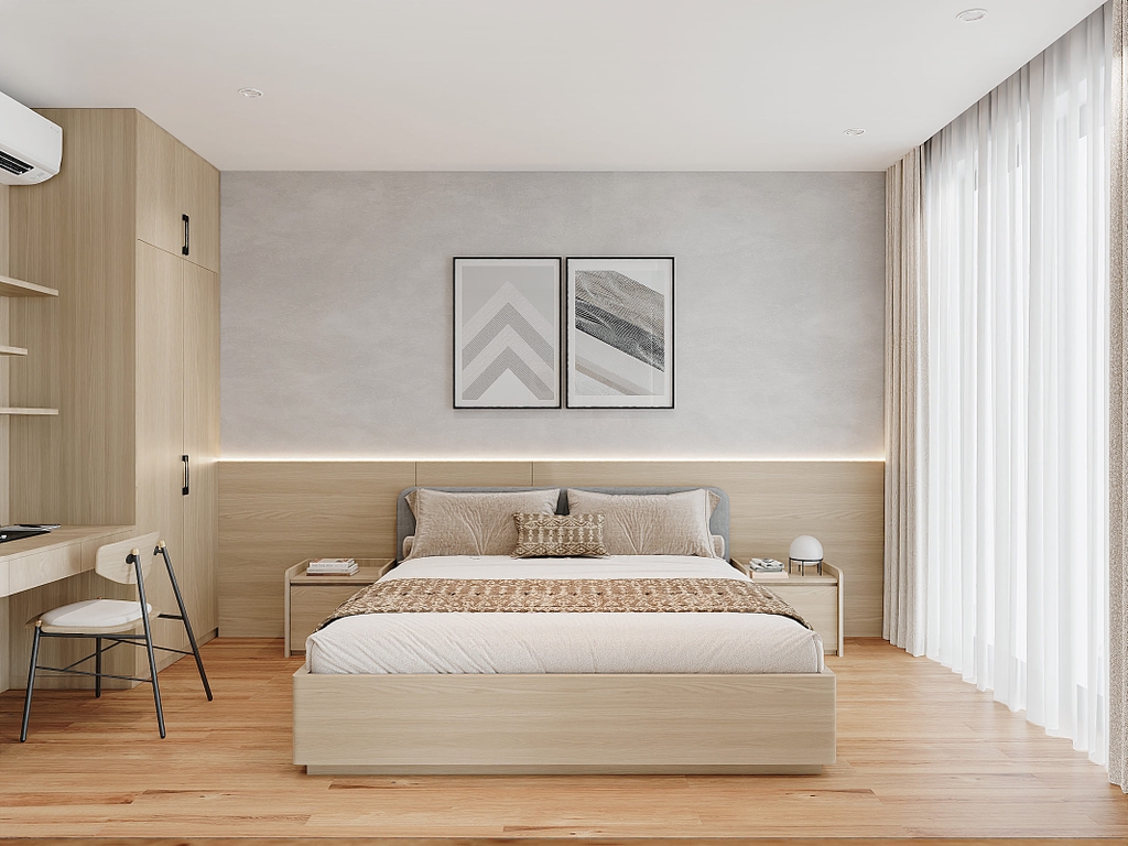 Căn hộ 1 phòng ngủ – Riêng tư, gọn gàng và ấm cúng