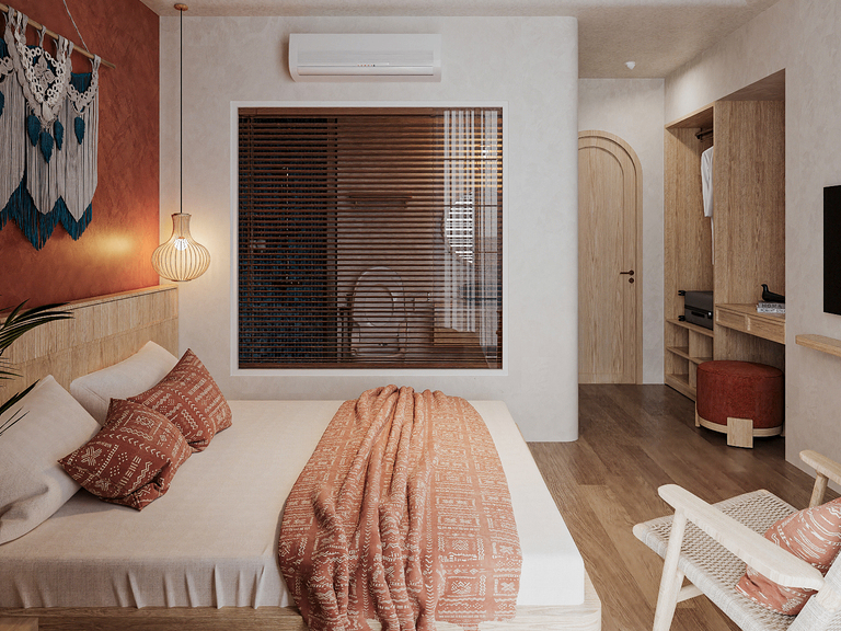 Không gian nghỉ ngơi – Riêng tư và thoải mái