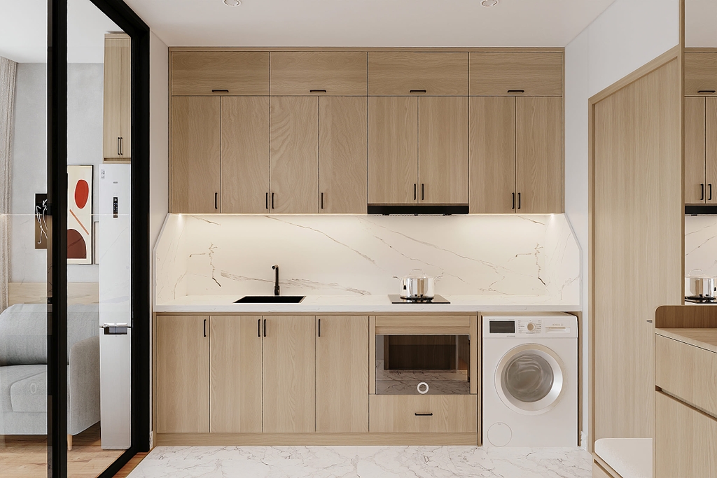 Căn hộ 1 phòng ngủ – Riêng tư, gọn gàng và ấm cúng