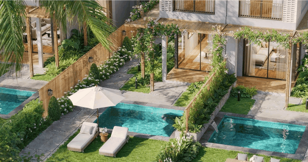 Không gian bên ngoài & tiện ích – Nơi hội tụ núi và biển