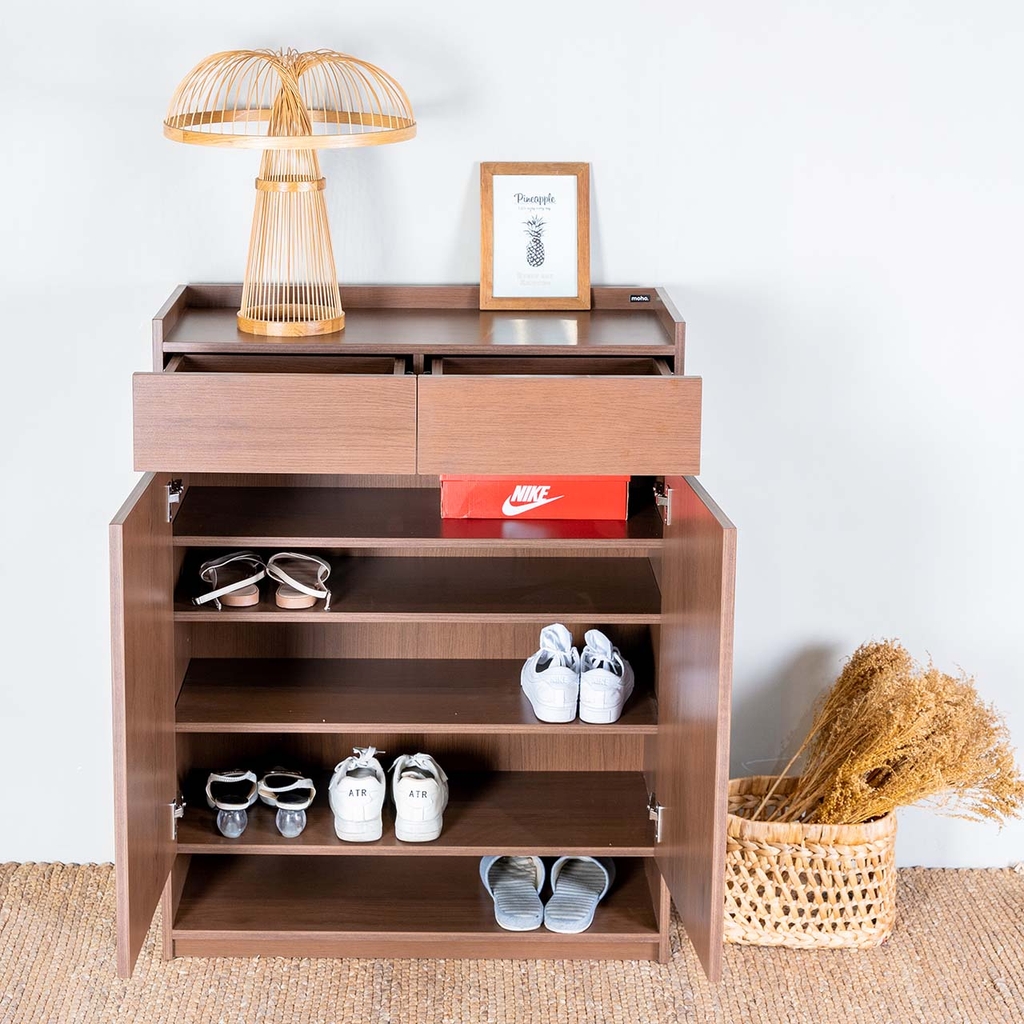 Tủ Giày – Tủ Trang Trí Gỗ VIENNA 204 | Gỗ CARB-P2, Thiết Kế Tối Ưu Không Gian | Decoraz.vn