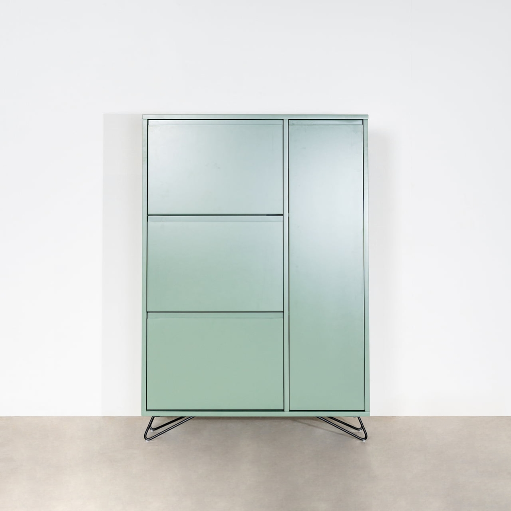 Tủ Giày Kệ Ngăn Có Cửa Elona – Thiết Kế Đa Năng, Gỗ MDF CARB-B2 An Toàn | Decoraz.vn