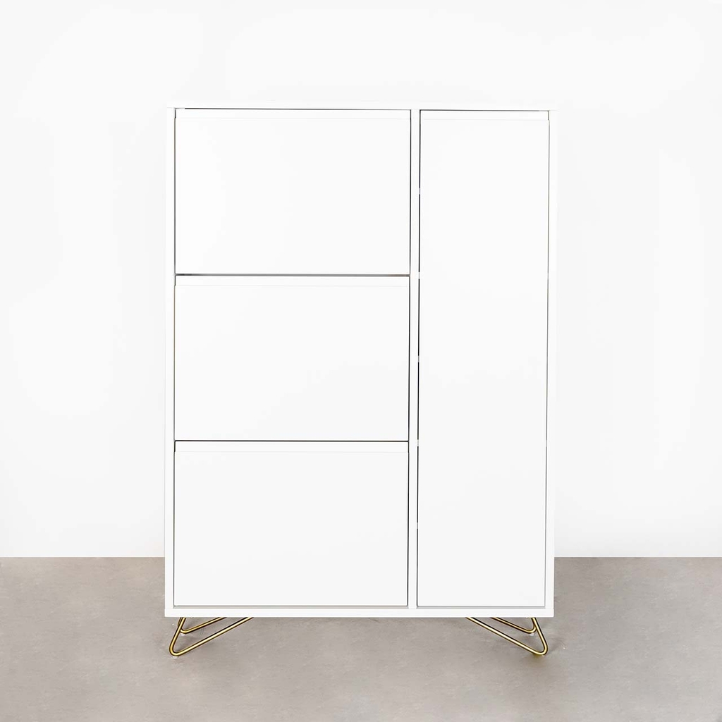 Tủ Giày Kệ Ngăn Có Cửa Elona – Thiết Kế Đa Năng, Gỗ MDF CARB-B2 An Toàn | Decoraz.vn