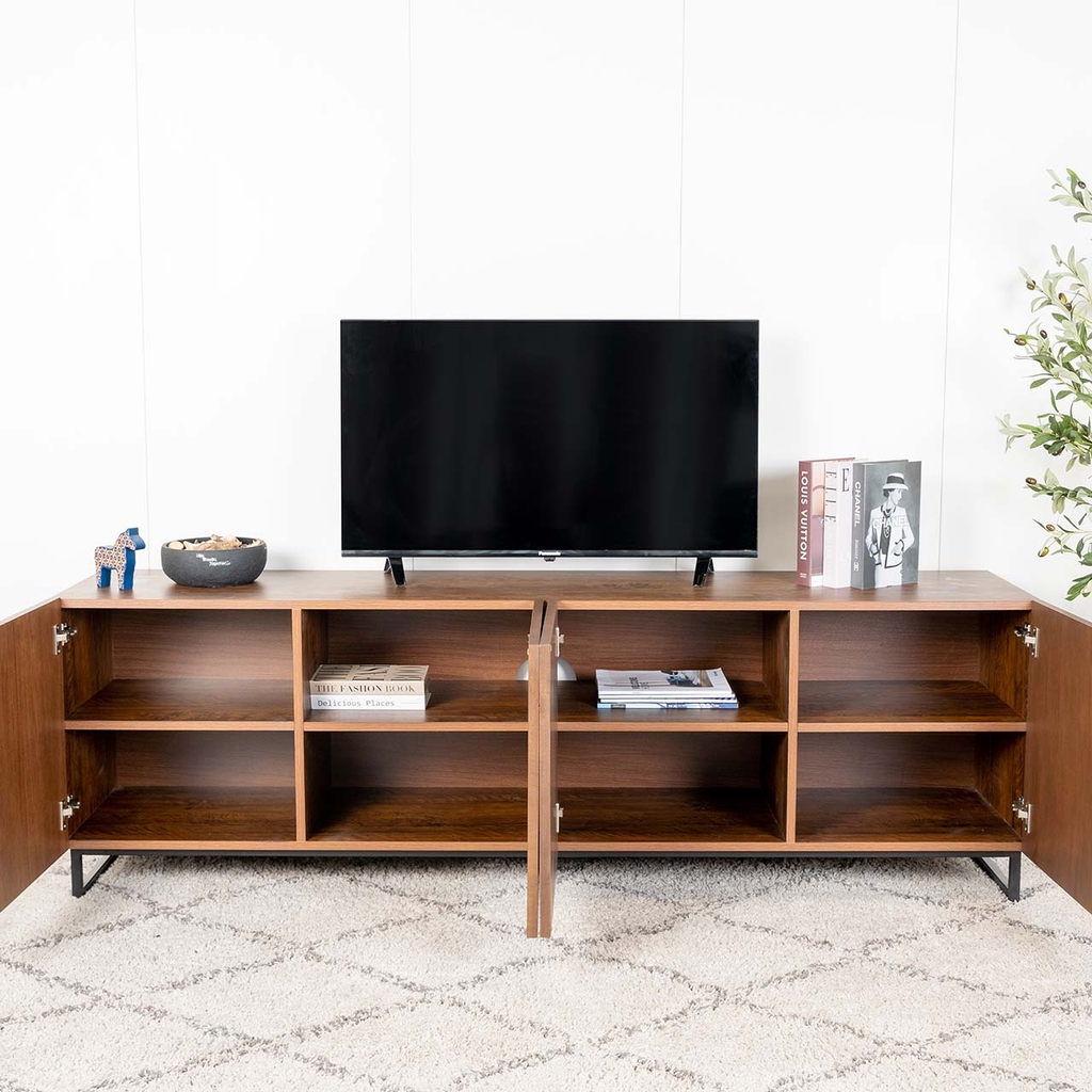 Tủ Kệ Tivi Gỗ HOBRO 201 – Thiết Kế Hiện Đại, Tiện Lợi, Bền Bỉ | Decoraz.vn