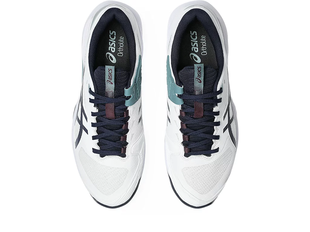 Giày tennis/pickleball ASICS SOLUTION SPEED FF4 nam WHITE/MIDNIGHT