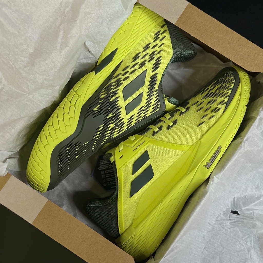 Giày Pickleball Nam Babolat Propulse Fury 3 All Court Xanh Lá