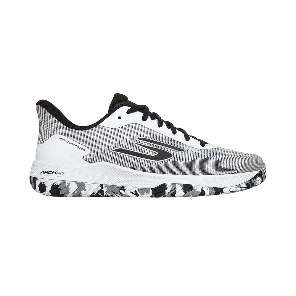 GIÀY PICKLEBALL Pickleball Viper Court Pro 2.0 nam TRẮNG/ĐEN