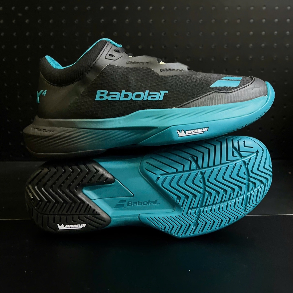 Giày Pickleball Nam Babolat SFX 4 All Court Đen/Xanh Nhạt