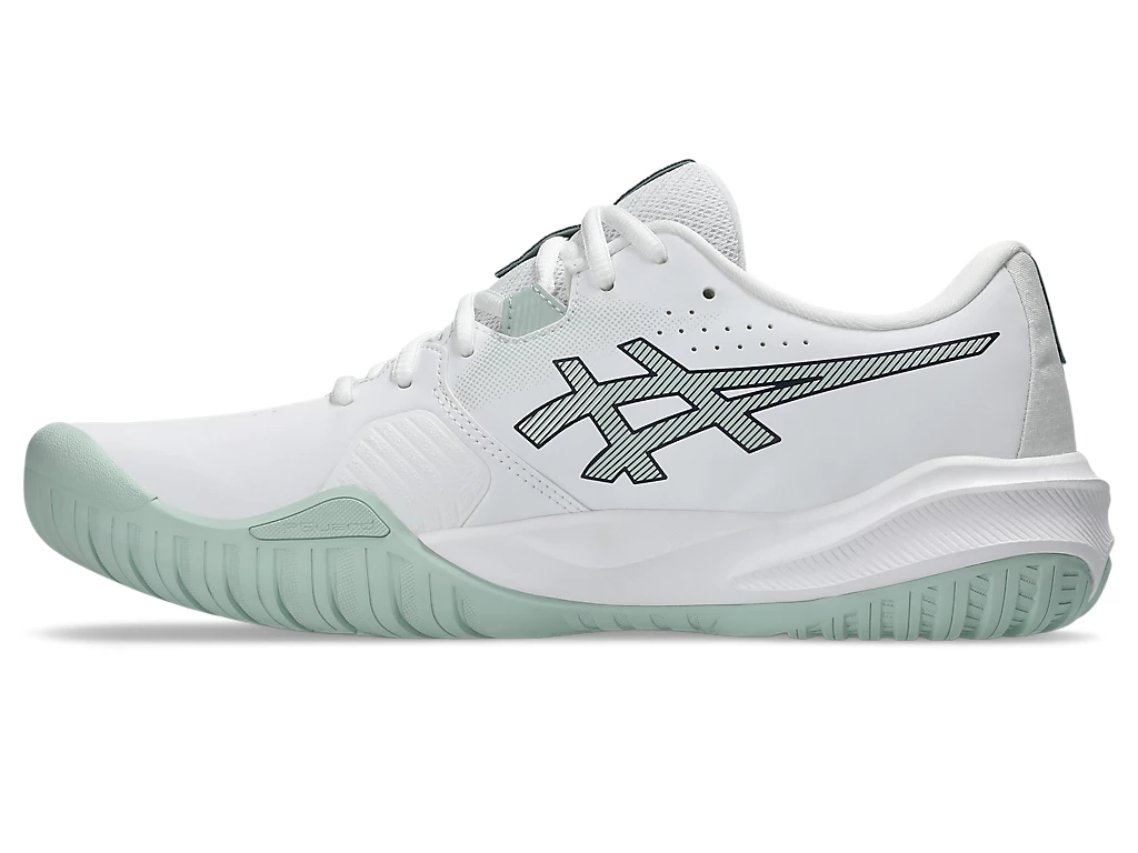 GIÀY PICKLEBALL ASICS GEL-CHALLENGER 15  White/Lichen Rock ''1041A510-100''