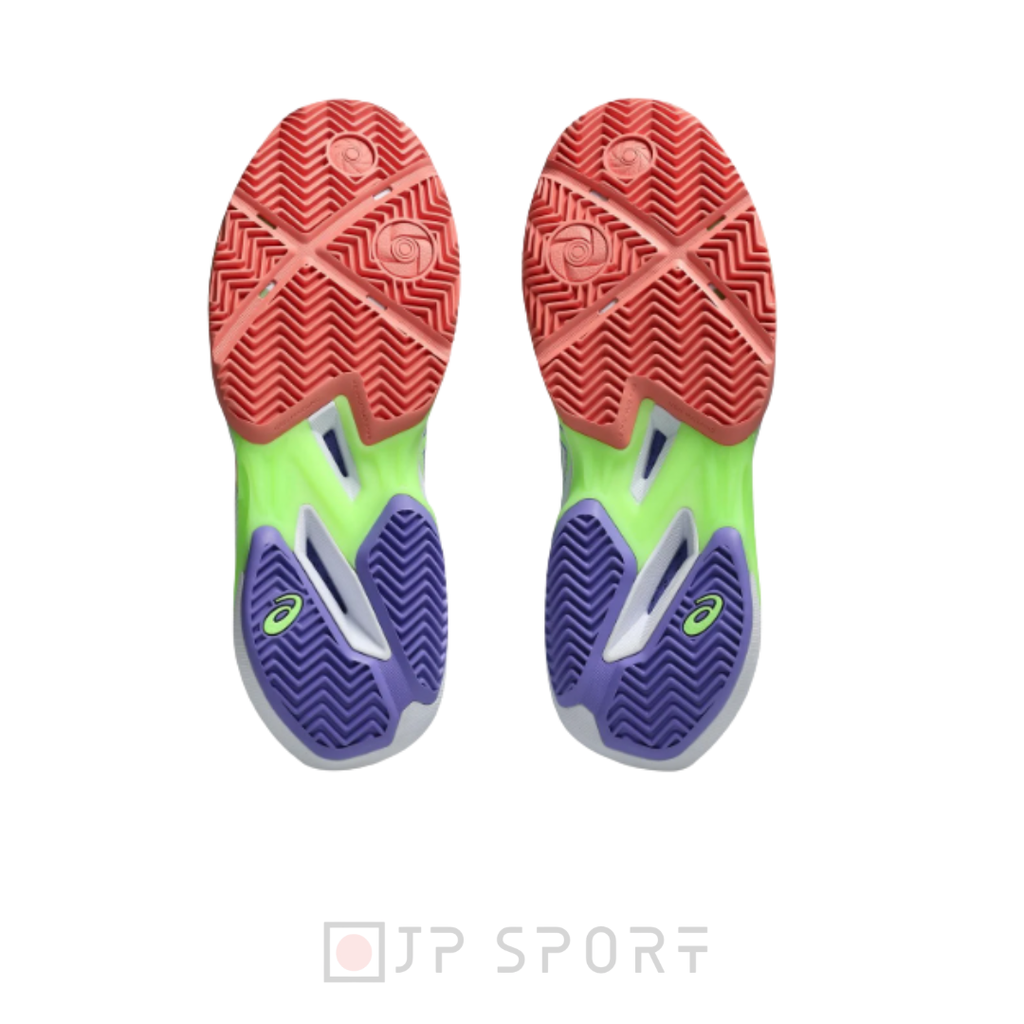 Giày Pickleball Asics Nữ Sonicsmash FF - 1042A311-100 - White/Guava