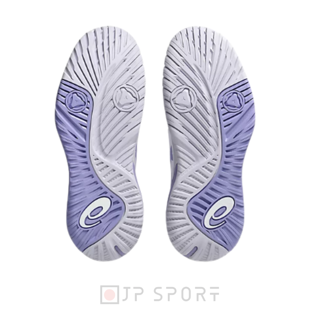 Giày Pickleball Nữ Asics Gel-Resolution X - 1042A279-105 - Trắng Xanh Tím