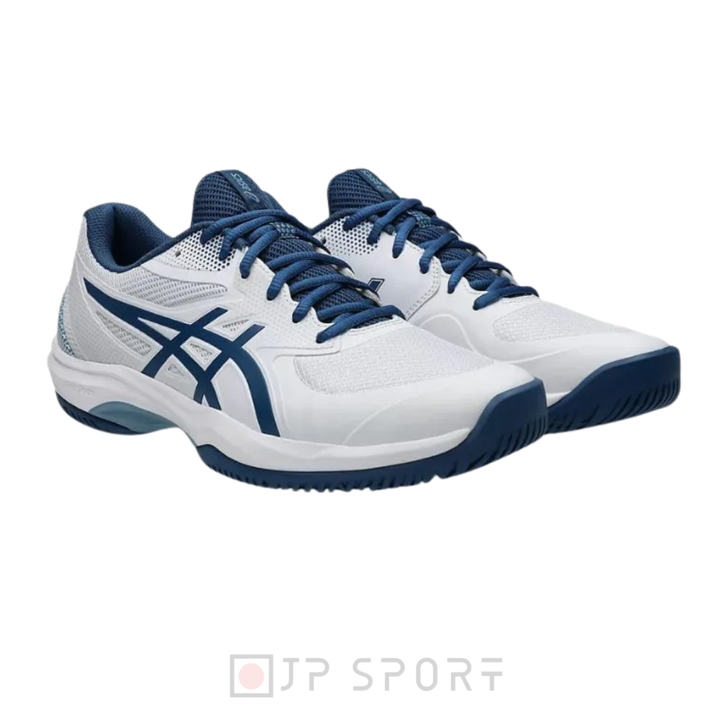Giày Pickleball Nam Asics Game FF Trắng/Navy 1041A488-101