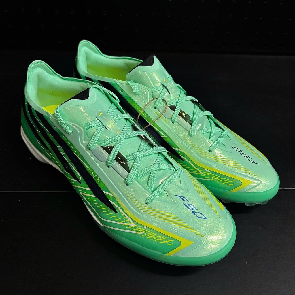 Giày Đá Bóng adidas F50 Hyperfast Pro TF – Xanh Mint – KJ6093