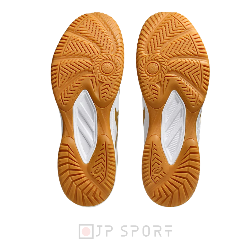 Giày Pickleball Asisc Upcourt 6 Trắng Vàng