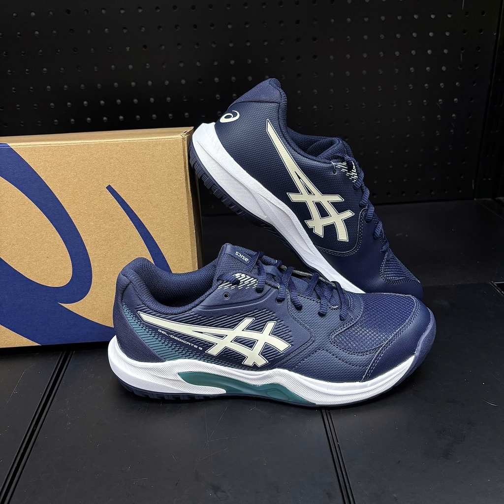 Giày Pickleball Nam ASICS GEL-DEDICATE 9 Midnight/Oatmeal 1041A543-400