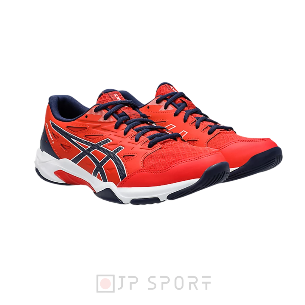 Giày Tennis/Pickleball Asics Gel-Rocket 11 ‘Fiery Red & Peacoat’ 1071A091-601