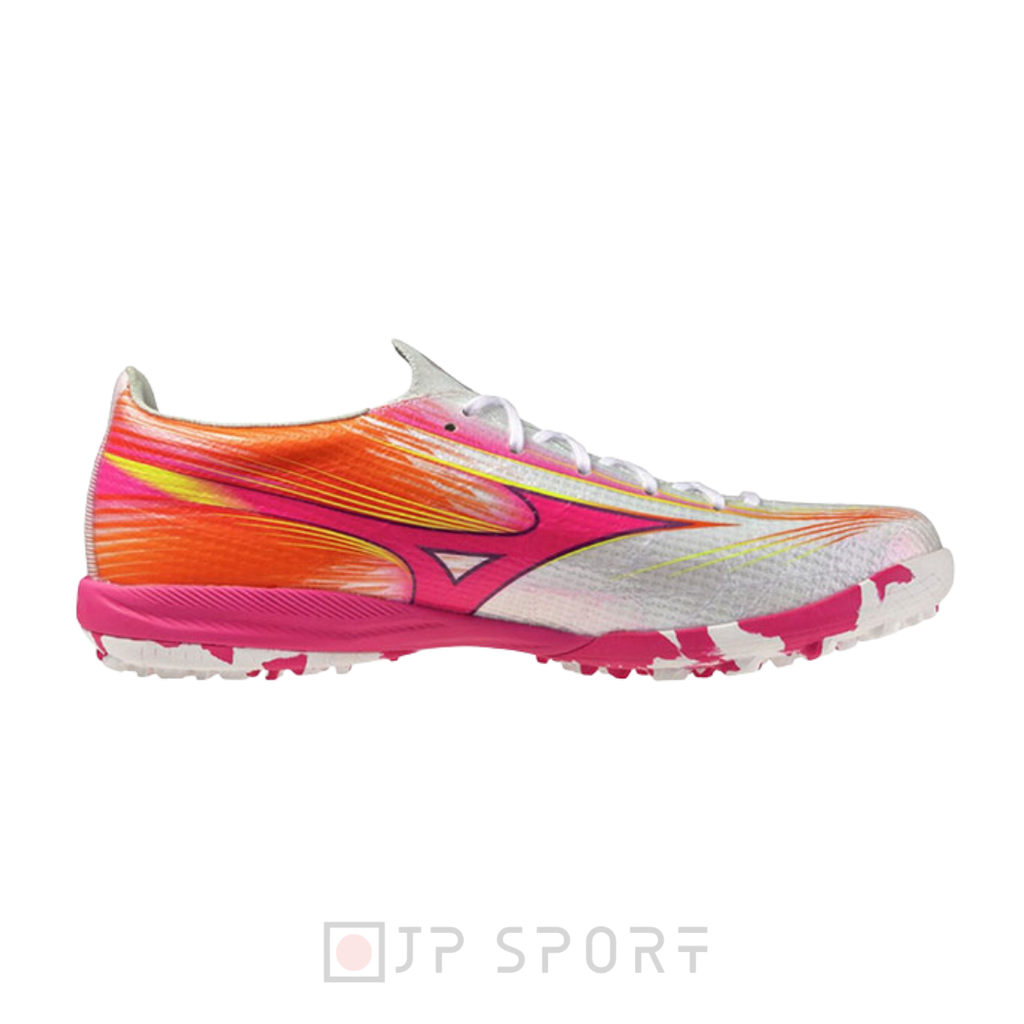 Giày Đá Bóng Mizuno Alpha 3 Elite AS TF - P1GD266264 - Hồng/Trắng