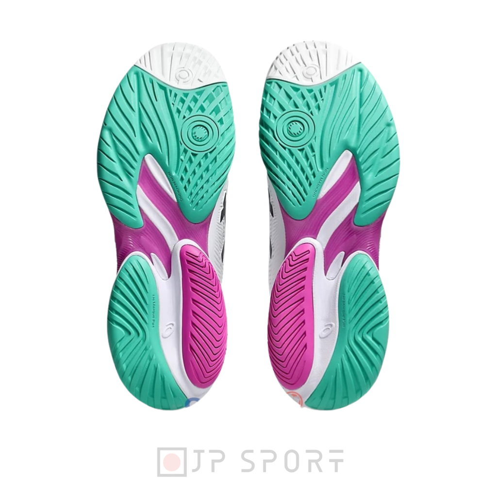 Giày Pickleball Asics Court FF3 -1041A370.106 - Trắng/Hồng/Xanh