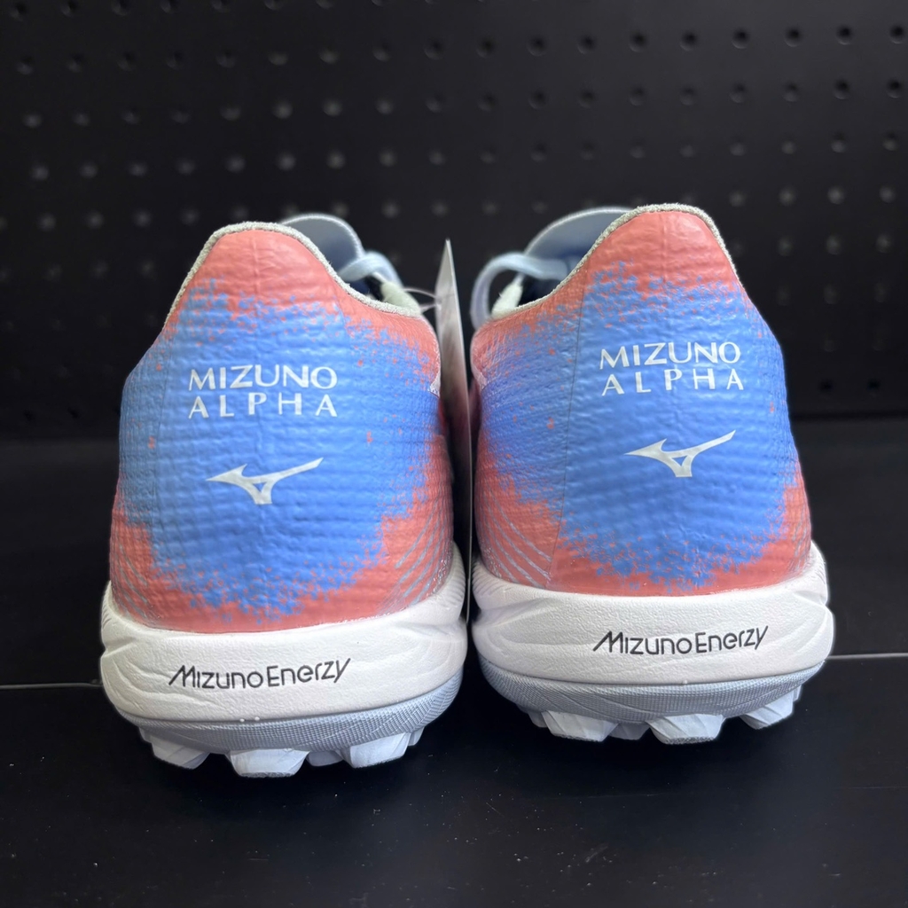 Giày Đá Bóng Mizuno Alpha 3 Elite AS TF Xanh/Cam – P1GD266222