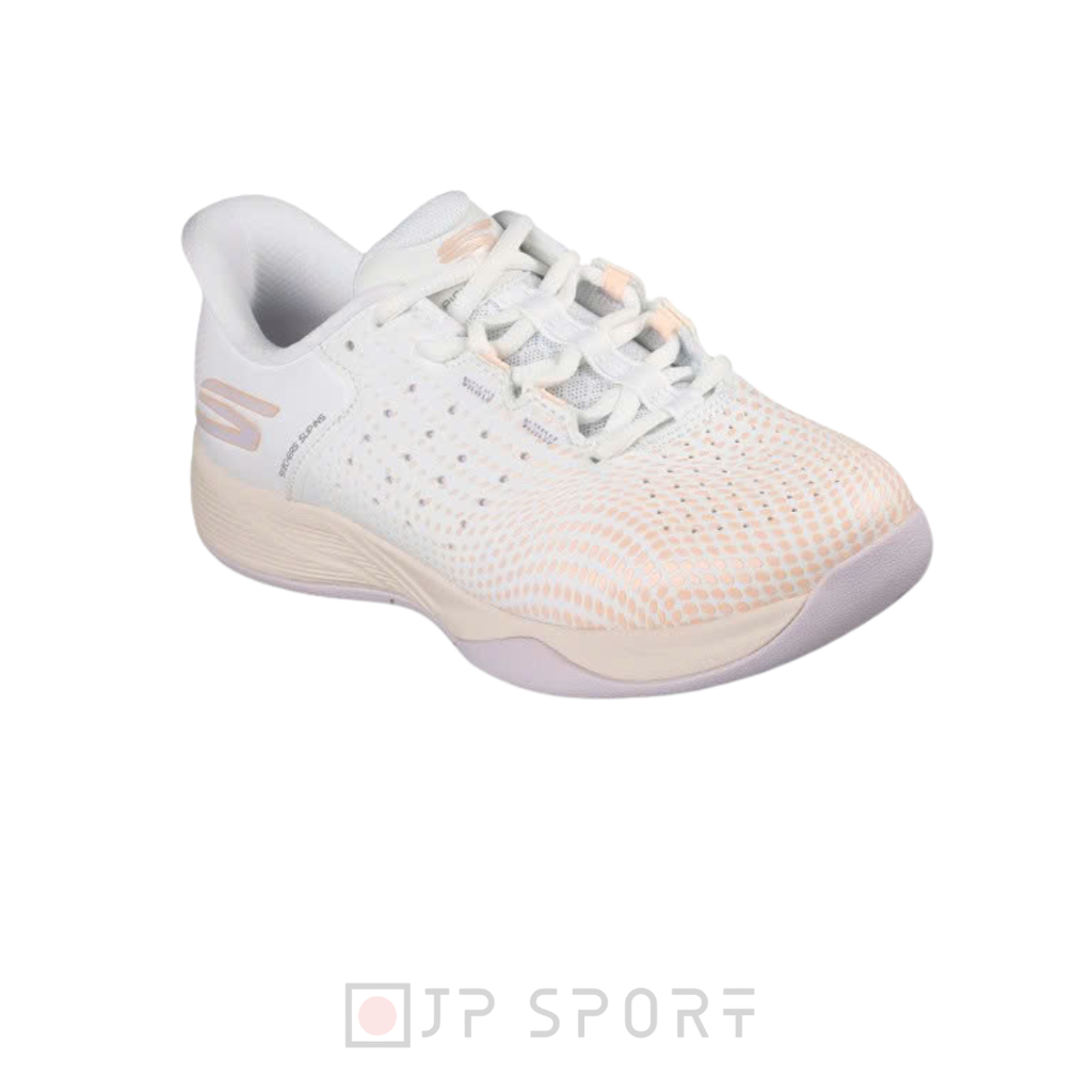 Giày Pickleball Nữ Skechers Viper Court Reload - 172101/WPKL - WHT/PNK/Lavendar