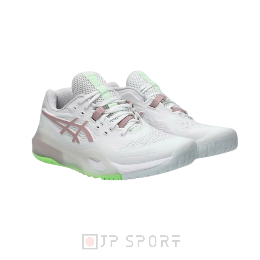 Giày Tennis/Pickleball Nữ Asics Gel Resolution X White/Morganite - 1042A279.104