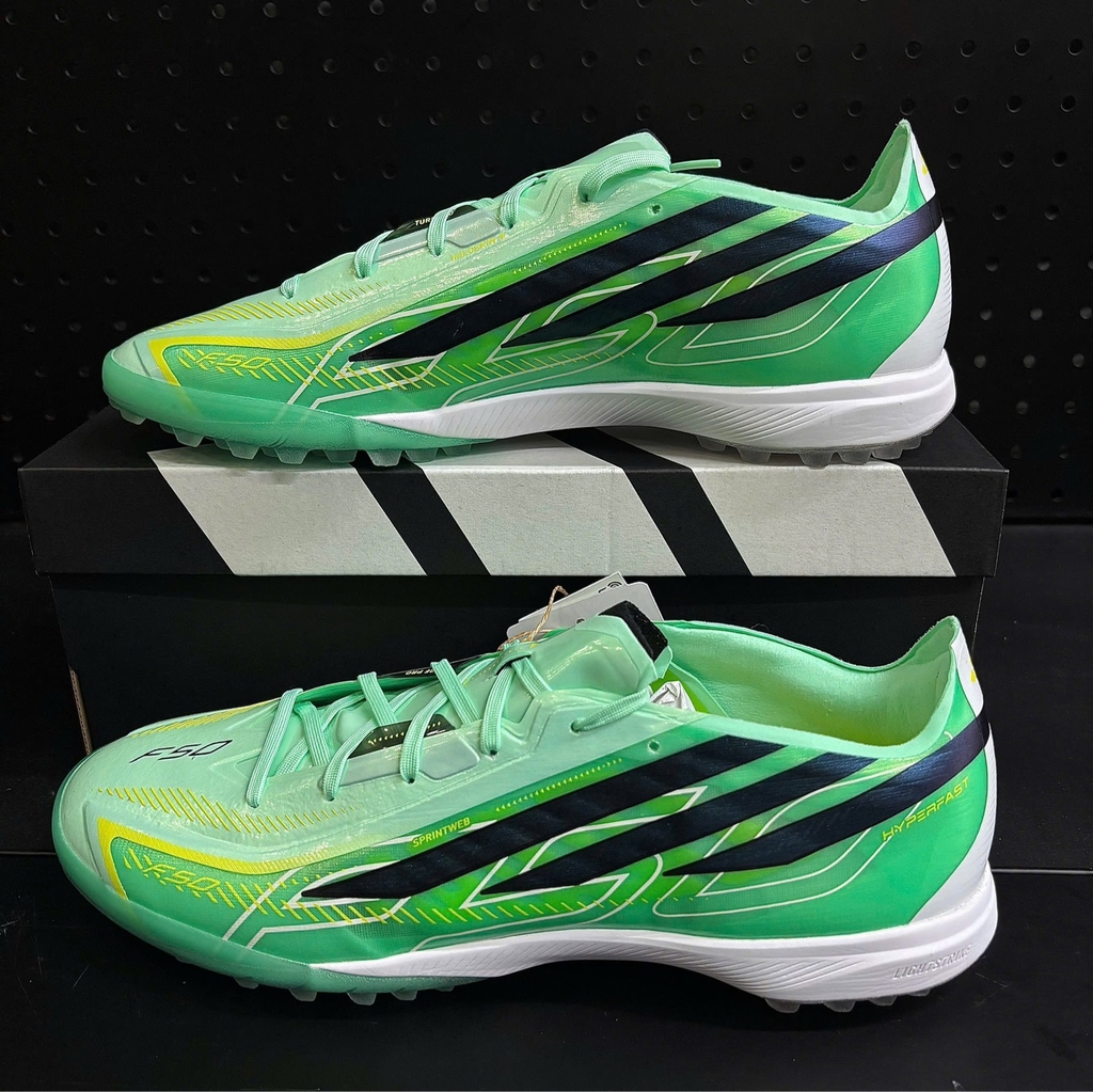 Giày Đá Bóng adidas F50 Hyperfast Pro TF – Xanh Mint – KJ6093