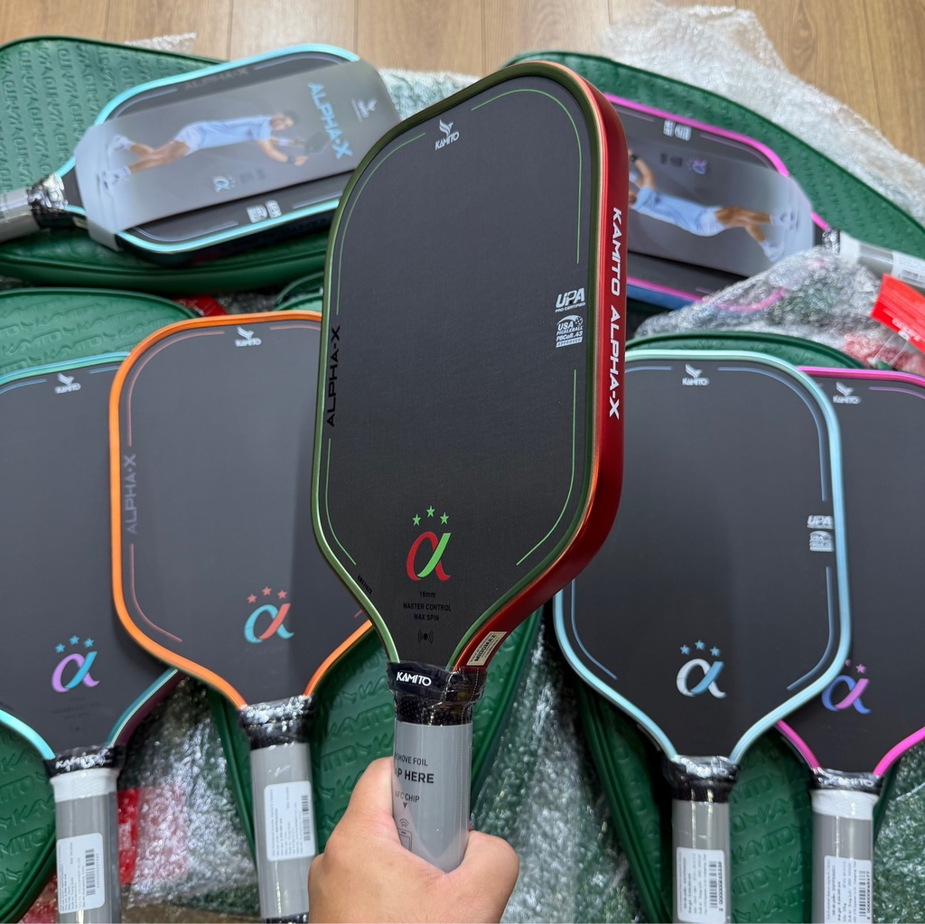Vợt Pickleball Kamito Alpha X 3 Sao – Triple Star 16mm