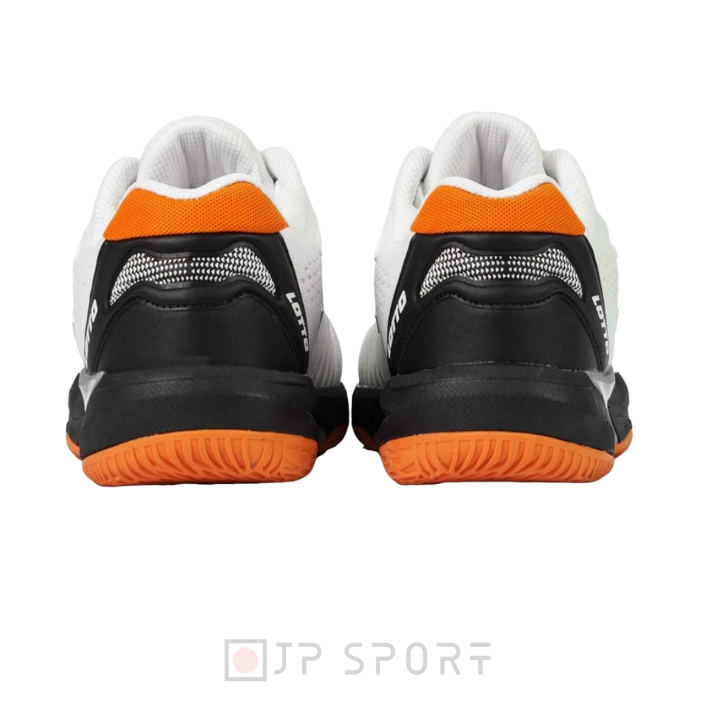Giày Pickleball Lotto Fracis Trắng Cam