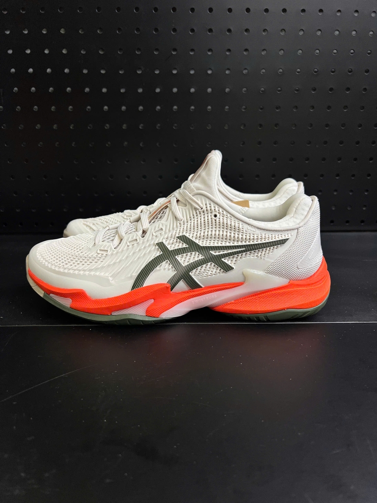 Giày Pickleball Nam ASICS COURT FF 3 Kem/Nâu Kaki – 1041A370-250