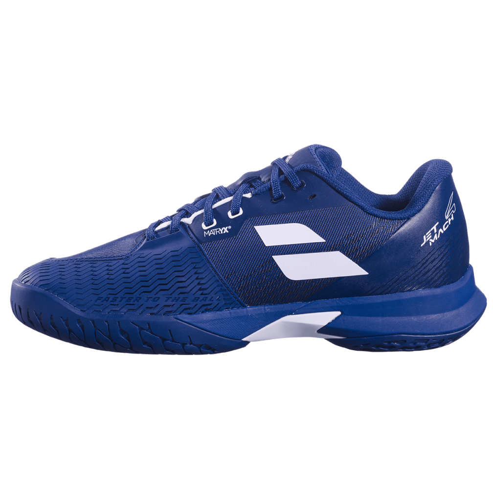 Giày Pickleball Nam Babolat Jet Mach 4 Dark Blue White