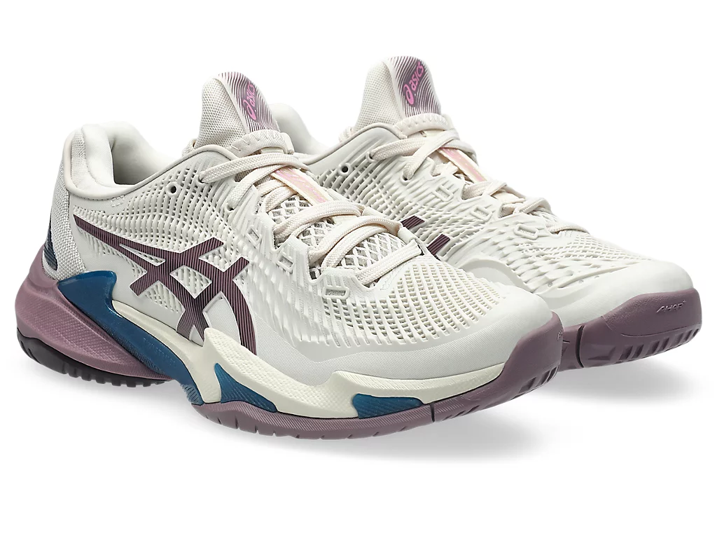 Giày tennis/pickleball ASICS COURT FF3 nữ SOFT OAT/DUSTY MAUVE