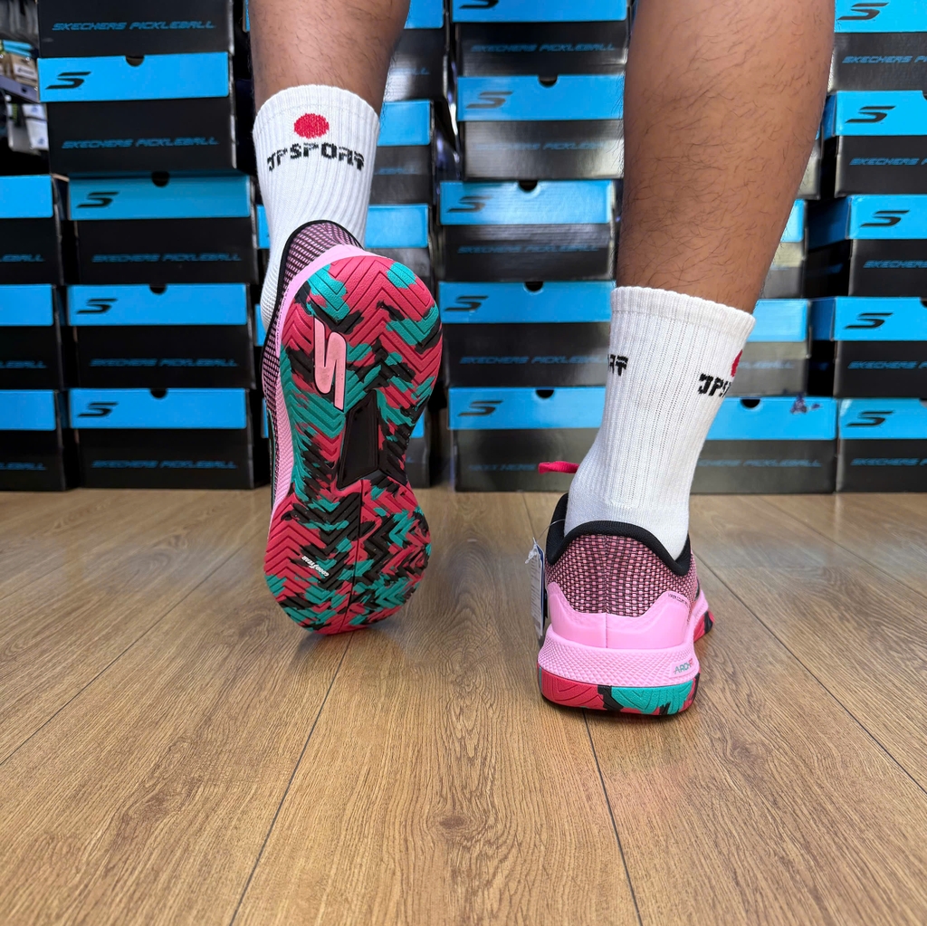 Giày Pickleball Nam Skechers Viper Court Pro 2.0 ‘Pink/Black’ 246109-PKBK