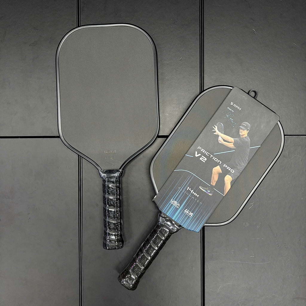 Vợt Pickleball RPM FRICTION PRO V2 Blackout Pro Player Edition
