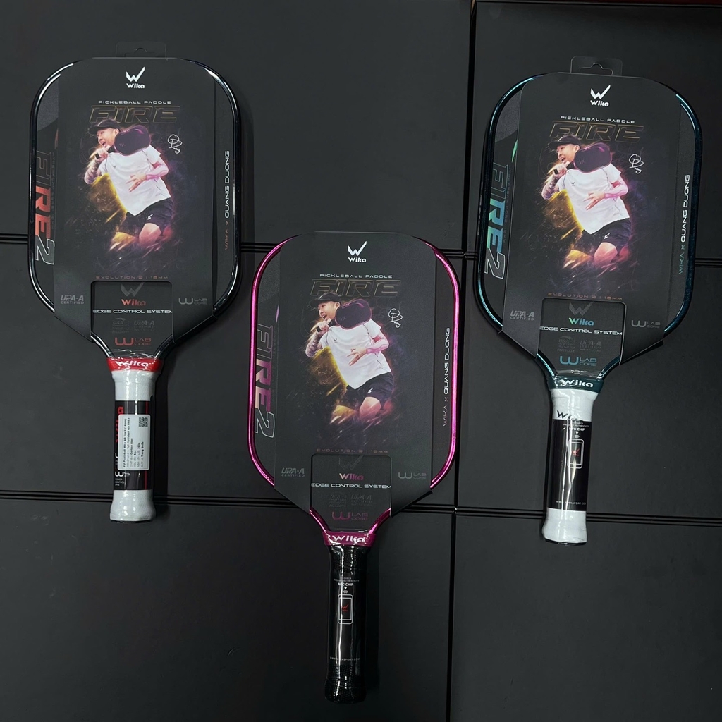 Vợt Pickleball WIKA Quang Dương Fire 2
