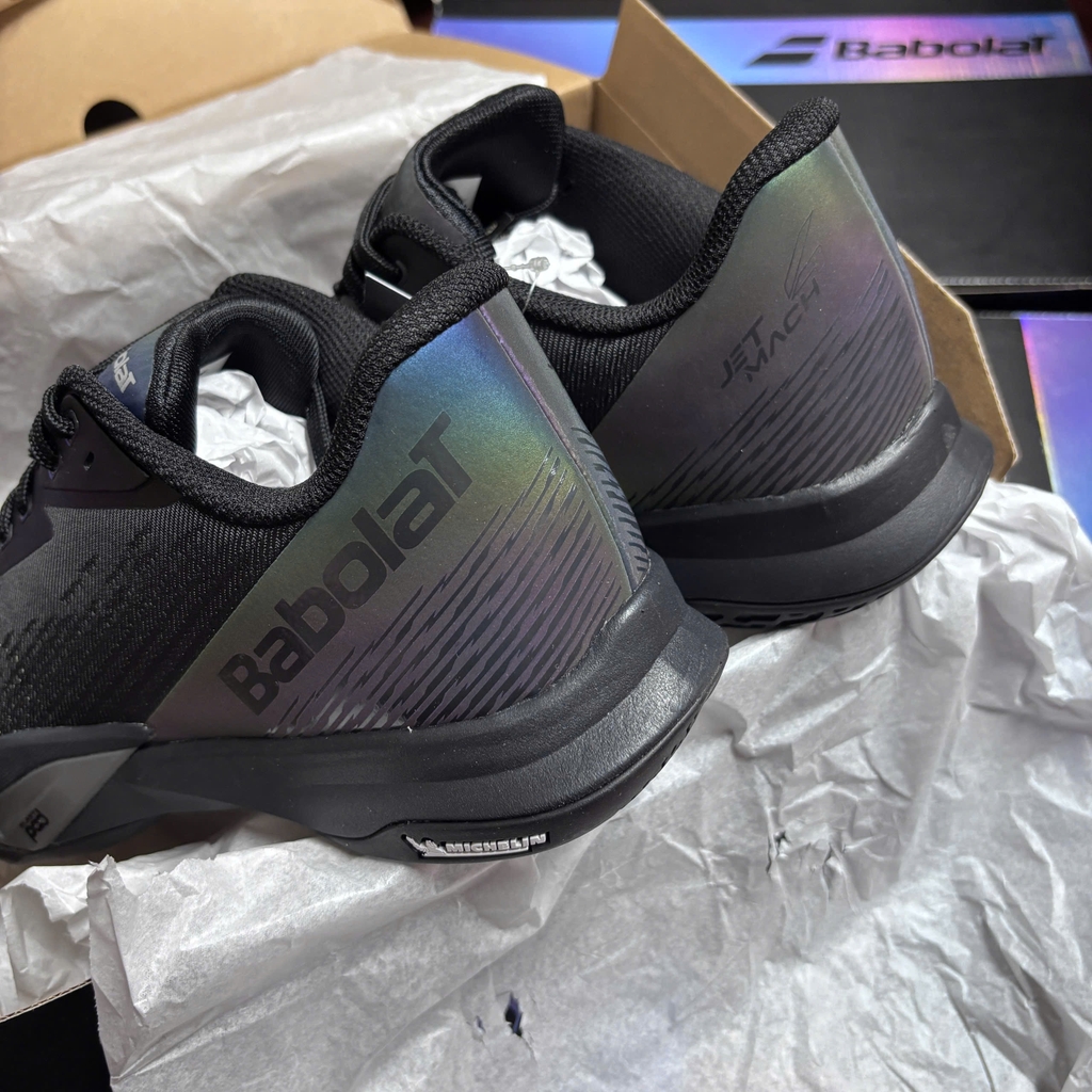 Giày Pickleball Nam Babolat Jet Mach 4 All Court ‘Black/Spectra’ Limited Edition 30F26629C-2056
