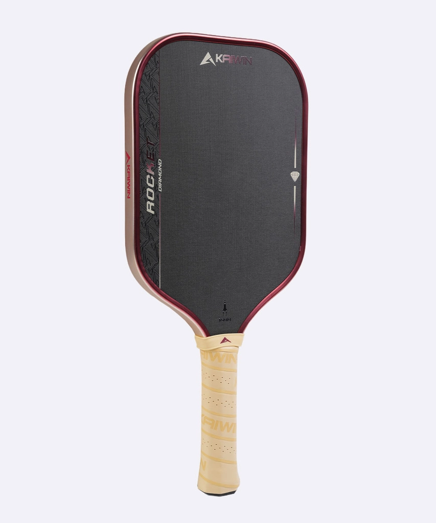 Vợt Pickleball Kaiwin Rocket Pro 16mm - Đỏ Vàng Be