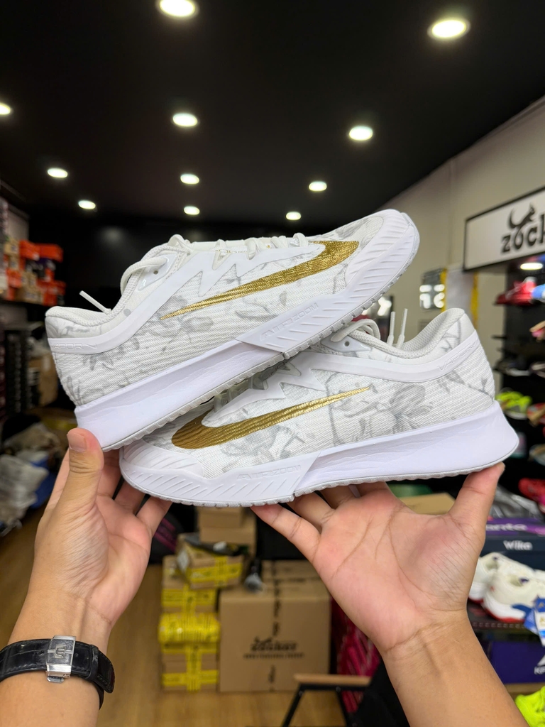 NikeCourt Vapor Pro 3 HC “Magnolia” HV1485-100  trắng vàng