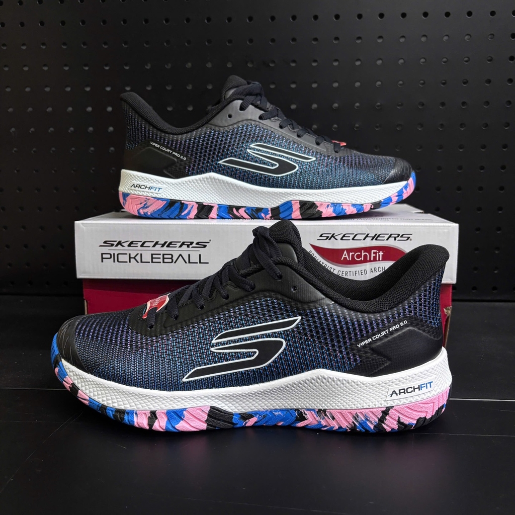 Giày Pickleball Nam Skechers Viper Court Pro 2.0 Navy – 246109-BBLP
