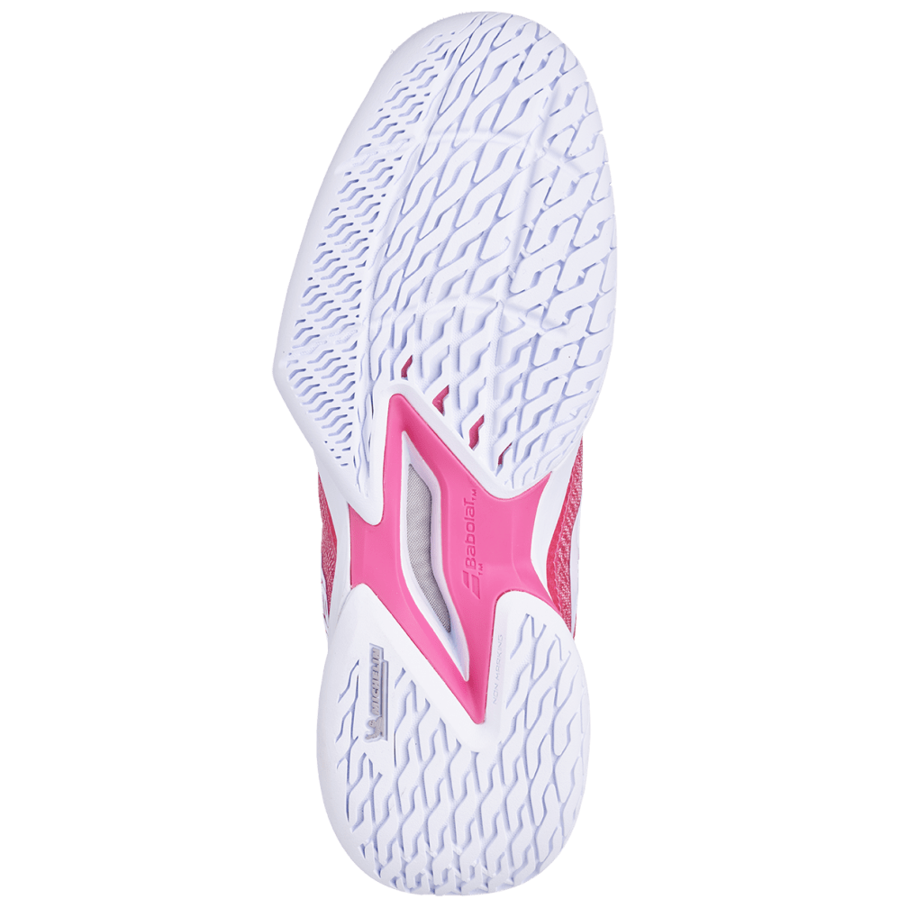 Giày Pickleball Nữ Babolat Jet Mach 4 Hồng Trắng